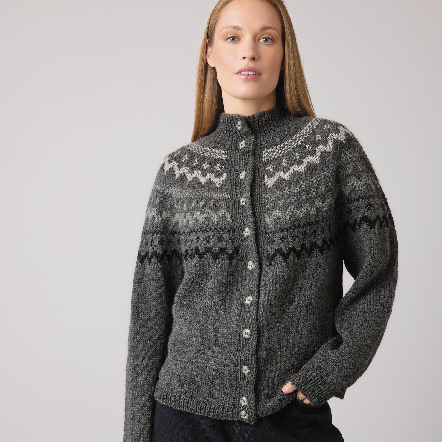 Strickset Jacke Modell 28 aus Die Neue Masche No. 14 von idee. Creativmarkt