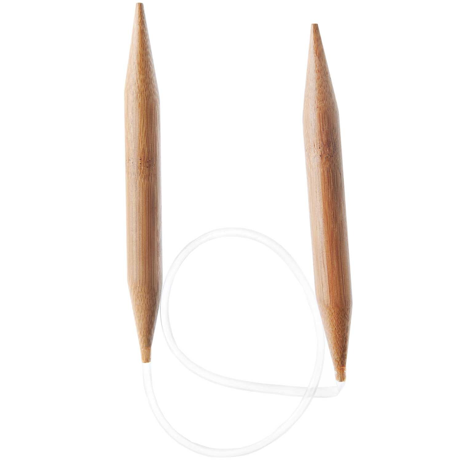 Rico Design Rundstricknadel 60cm Bambus 15,0
