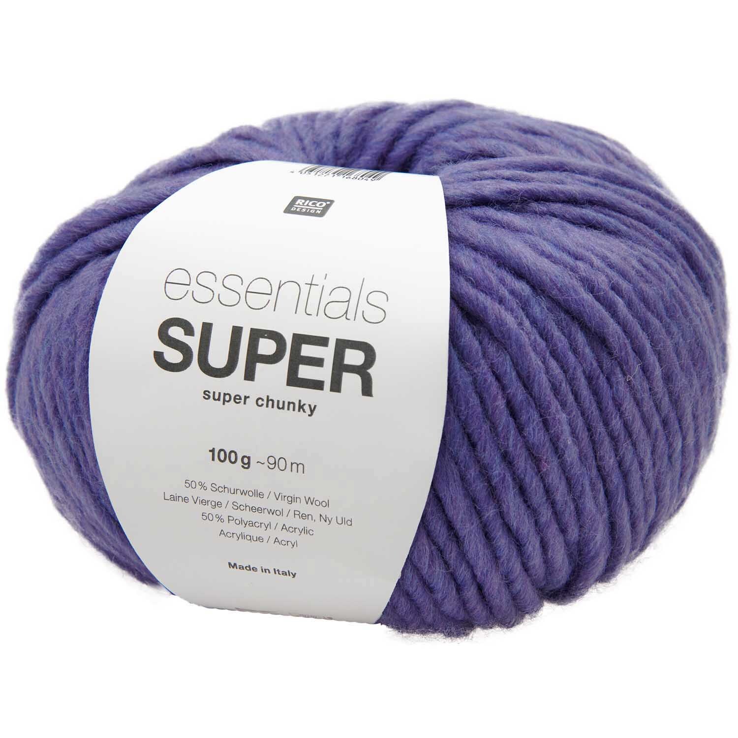 Rico Design Essentials Super super chunky Violett