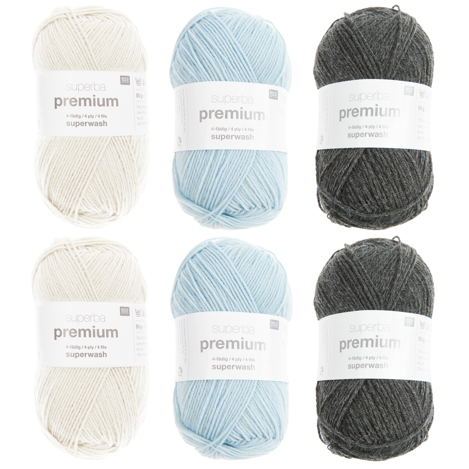 Wollpaket Socken Premium Basic