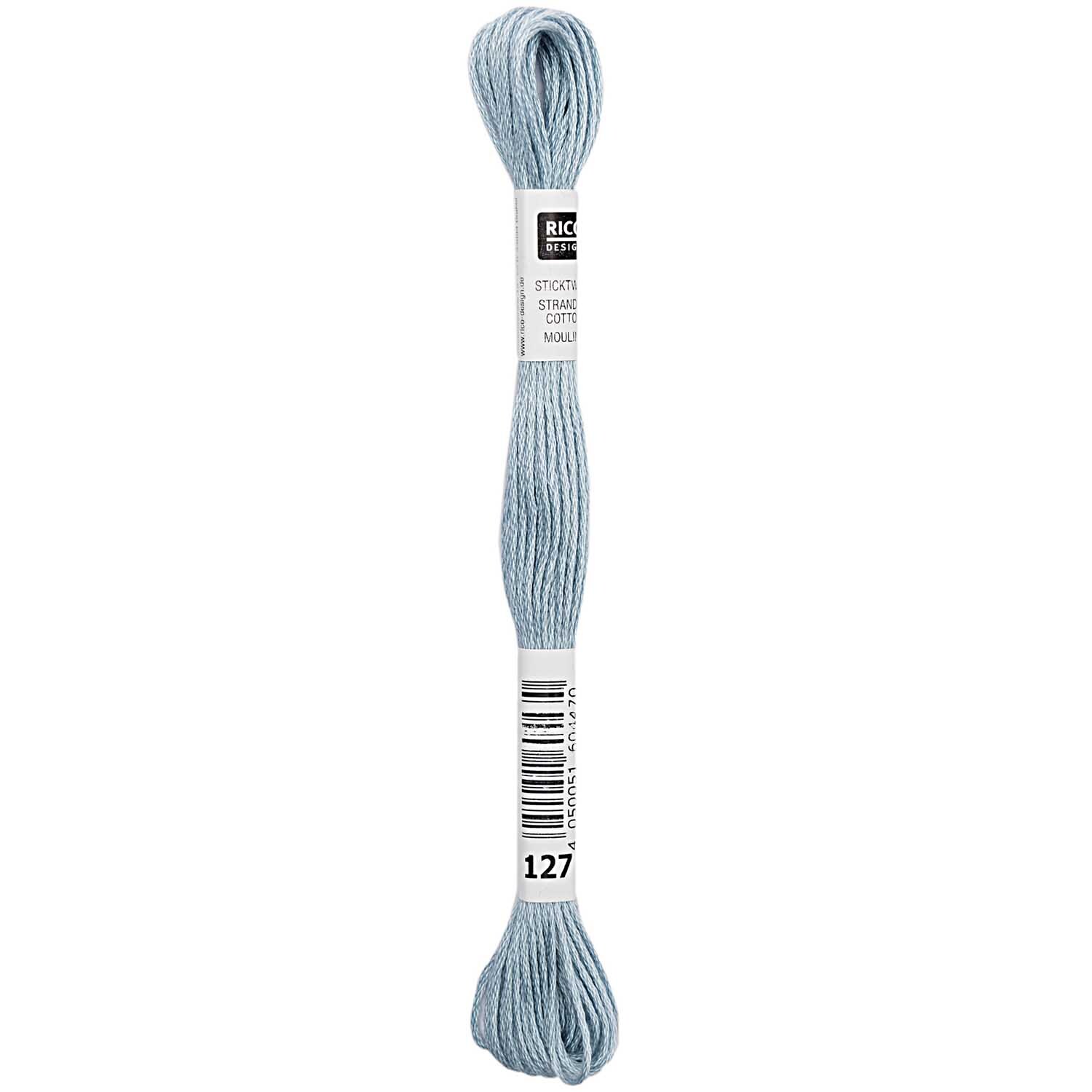Rico Design Sticktwist 8m 127 Eisblau