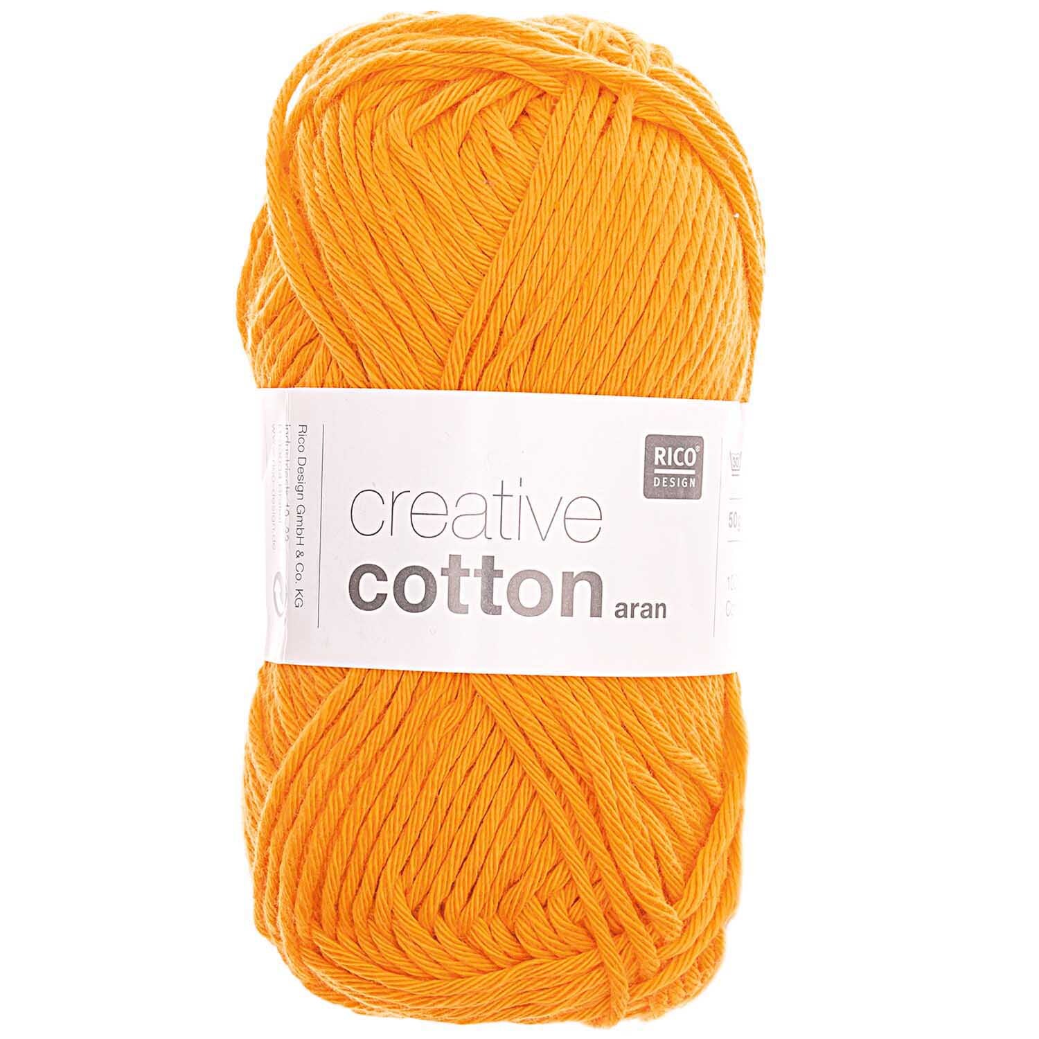Rico Design Creative Cotton aran Mandarine