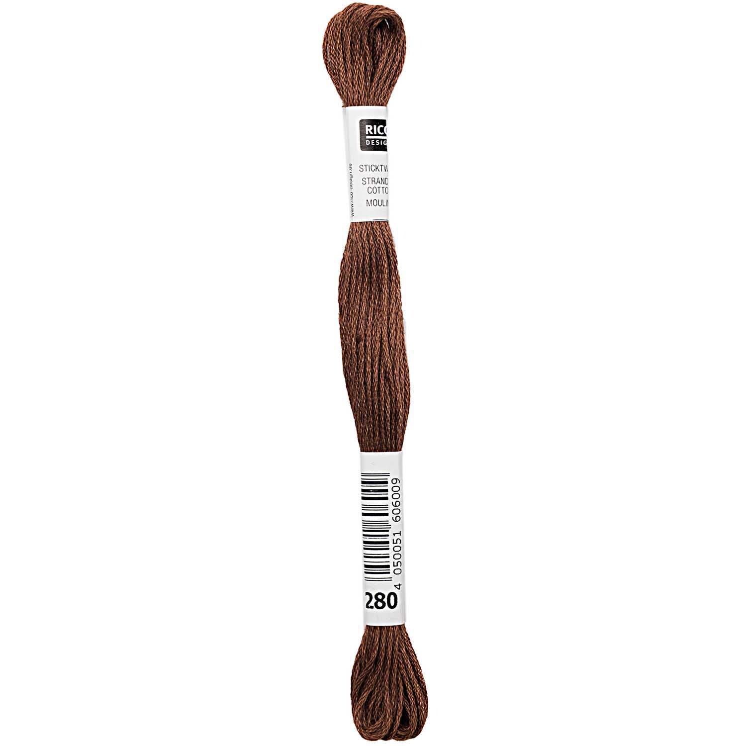 Rico Design Sticktwist 8m 280 Braun