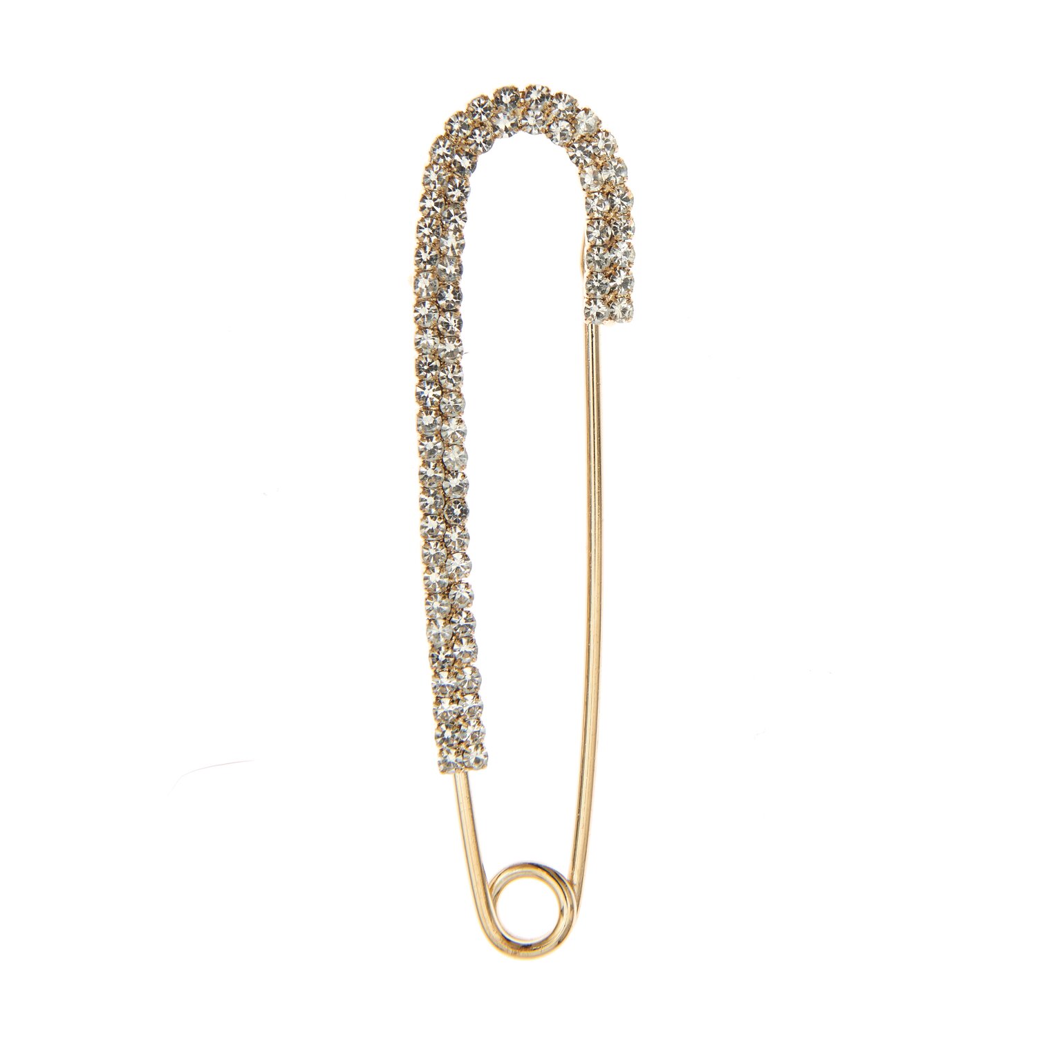 Kiltnadel mit Strass 7cm Farbe gold von Rico Design