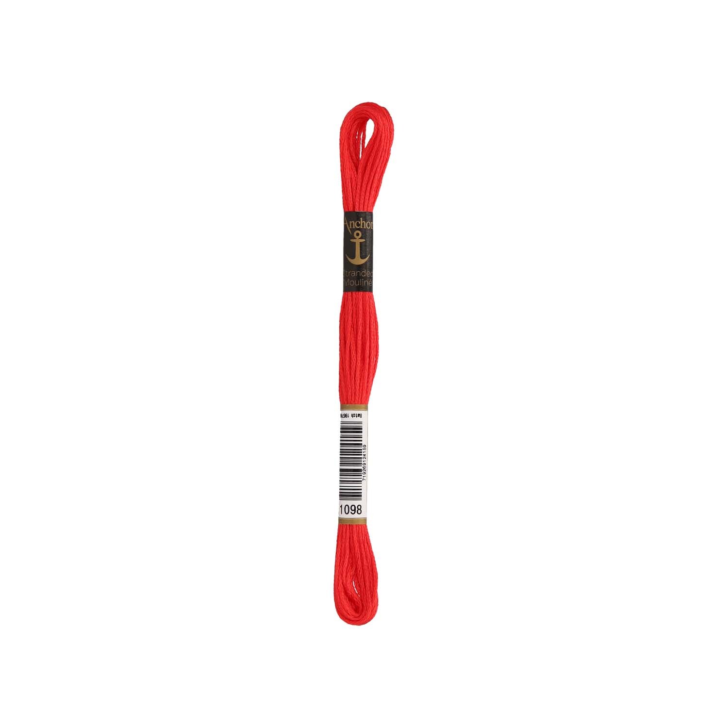Anchor Coats Sticktwist 8m 01098 Feuerrot Hell