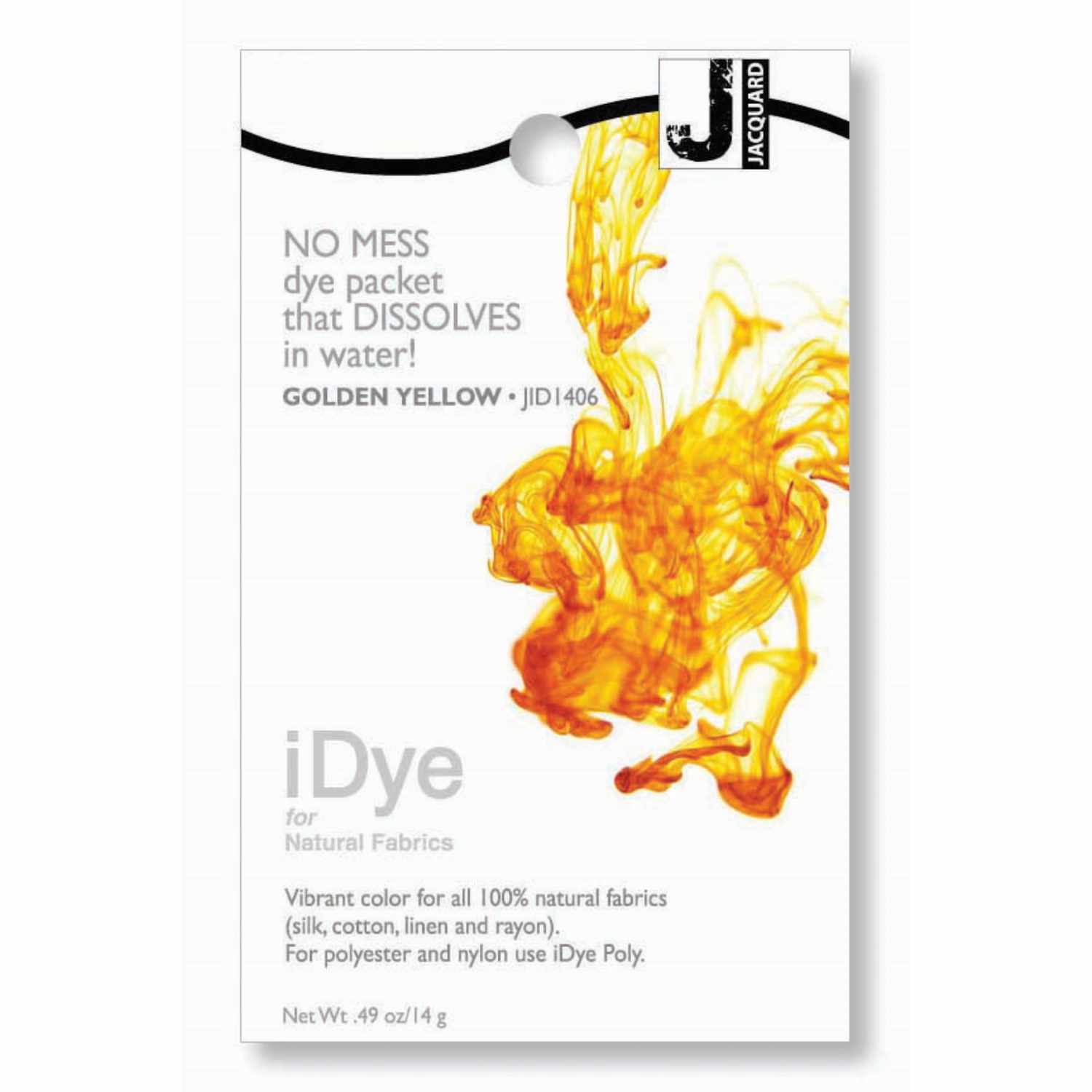 JACQUARD iDye Direct Textilfarbe Gold Yellow