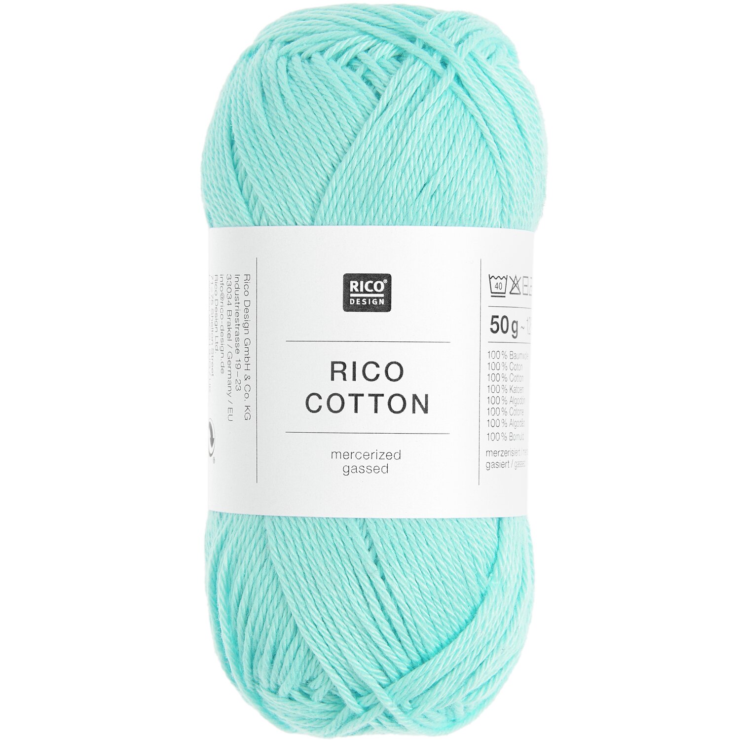 Rico Design Rico Cotton Aqua