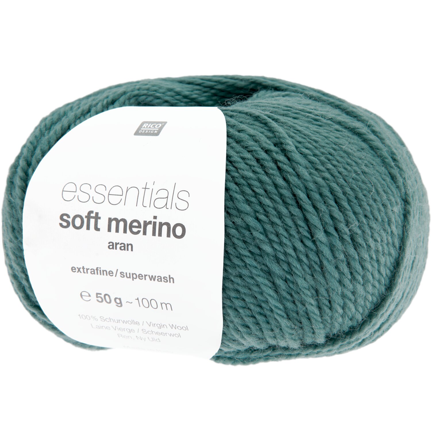Rico Design Essentials Soft Merino aran Petrol