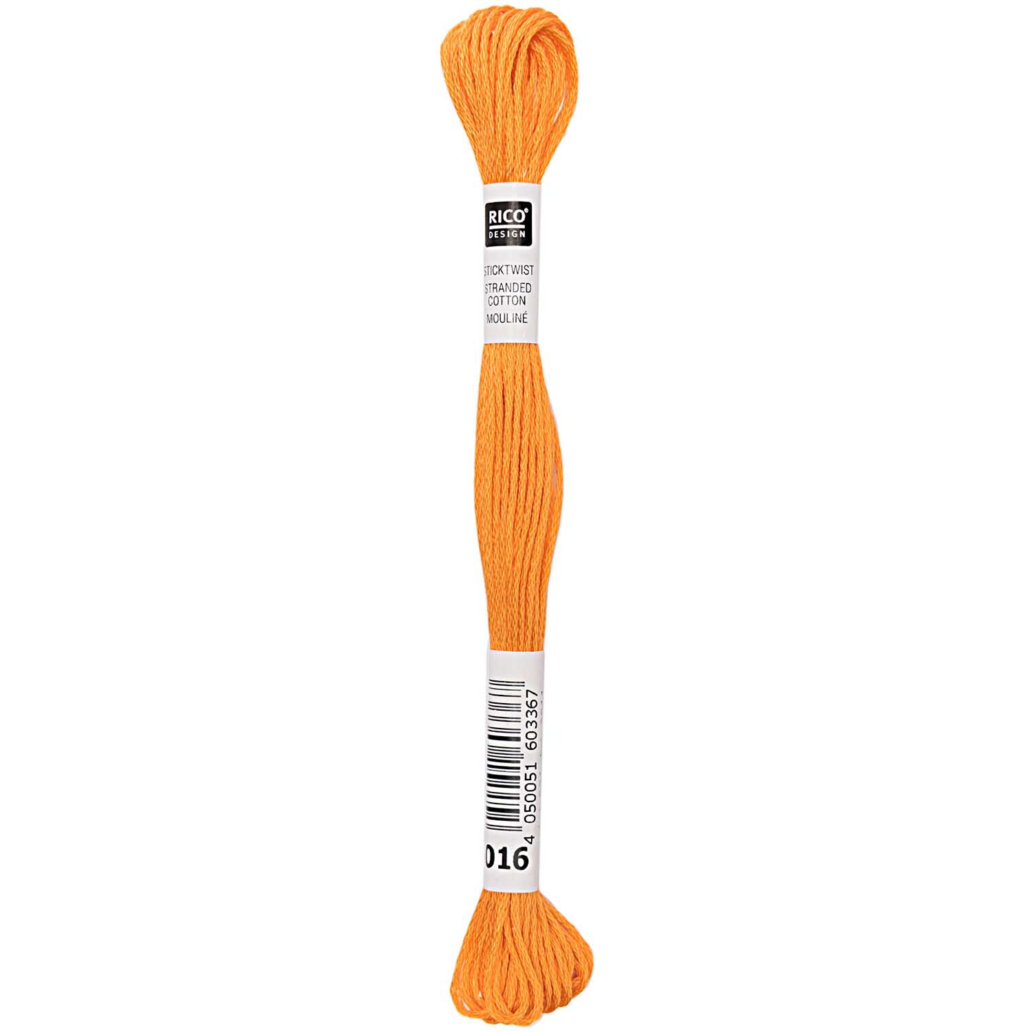 Rico Design Sticktwist 8m 016 Orange