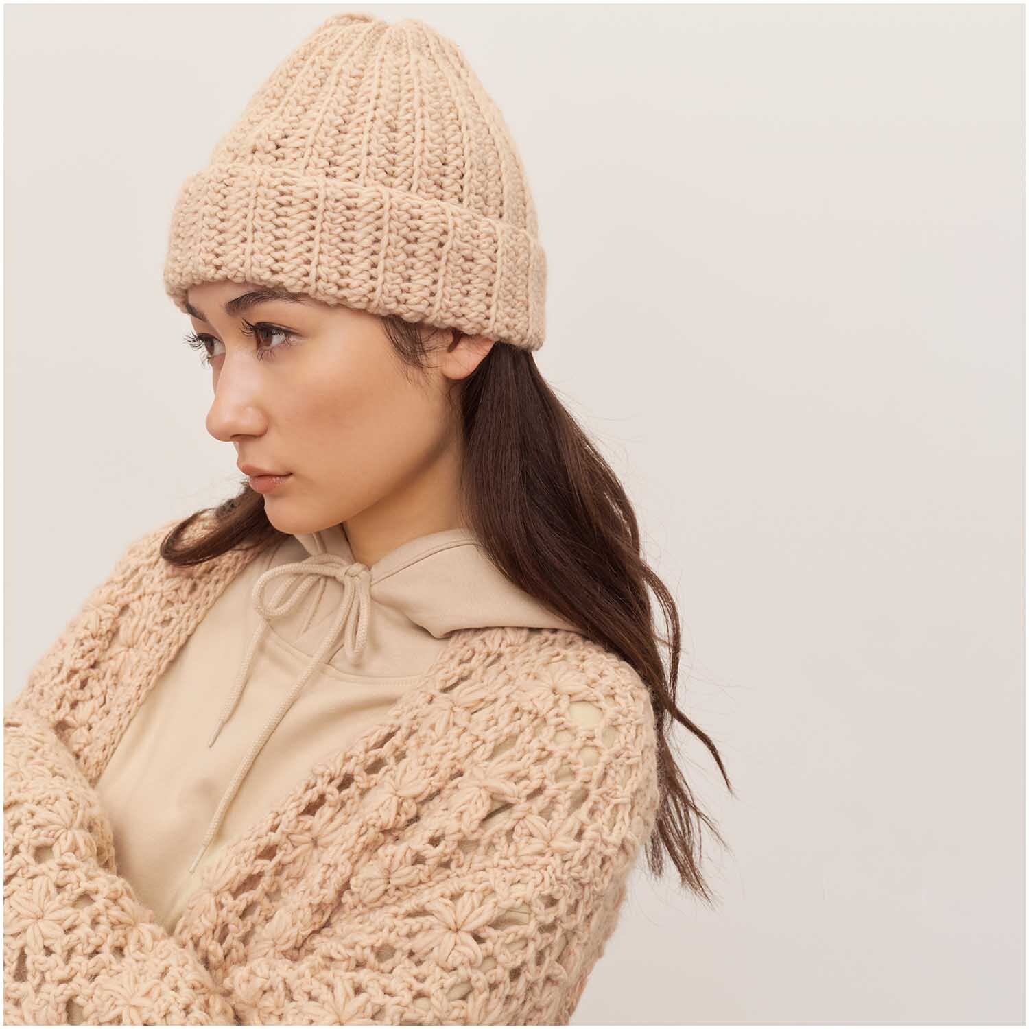 Häkelset Cardigan Modell 08 aus Winter Crochet Collection 