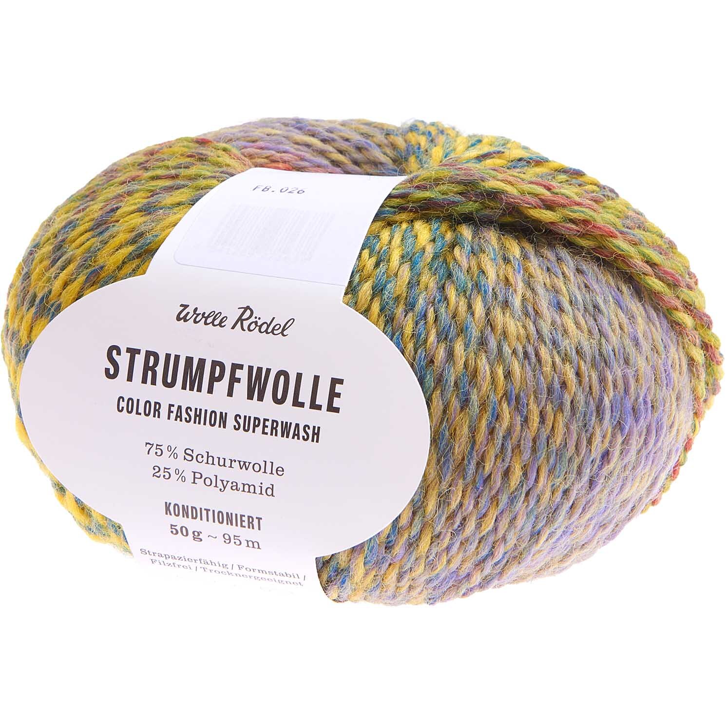 Strumpfwolle Color Fashion
