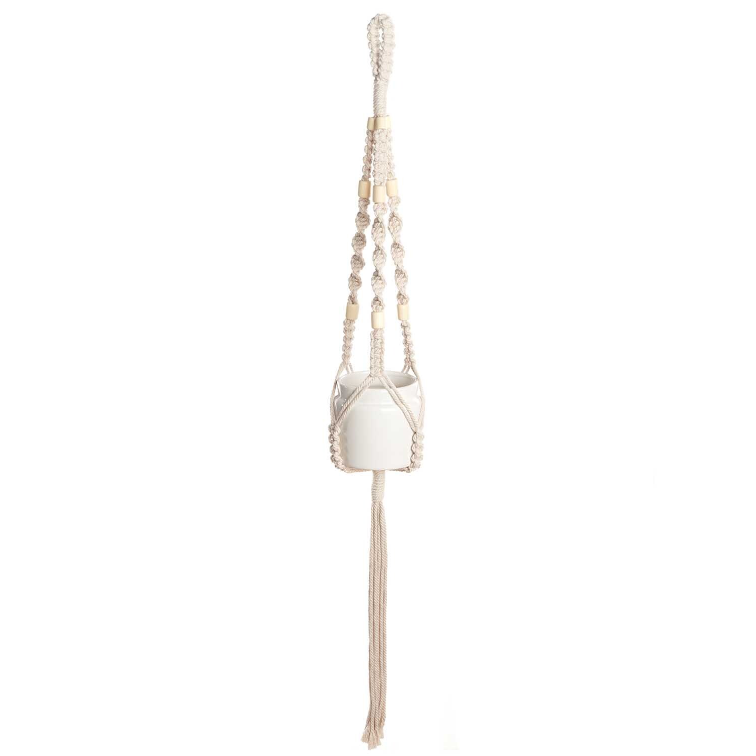 Makramee Set Blumenampel aus Rico Macrame Makramee Set Blumenampel aus Rico Macrame