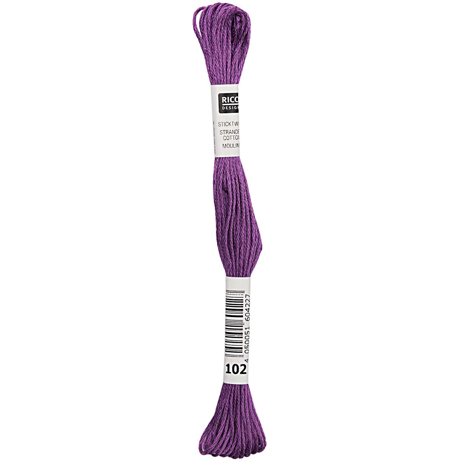 Rico Design Sticktwist 8m 102 Flieder