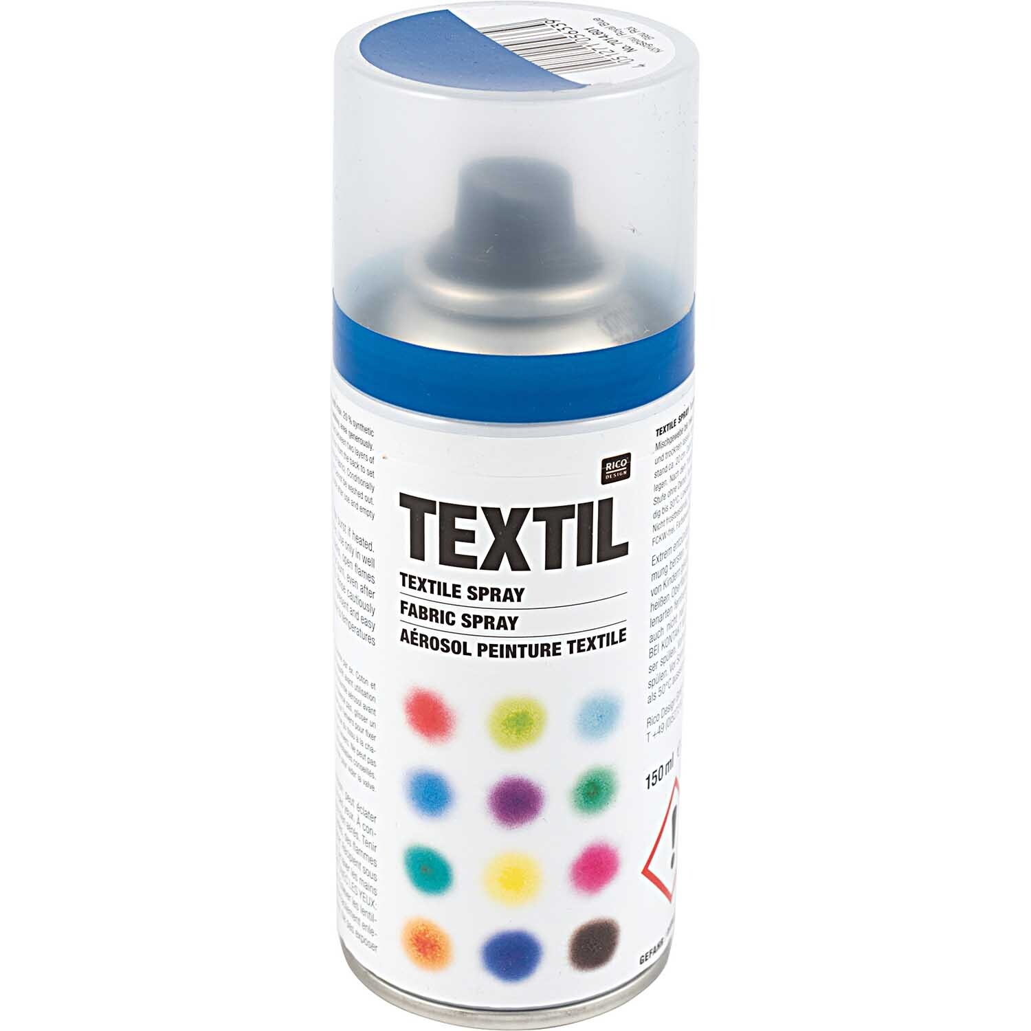 Rico Design Textil Spray Königsblau