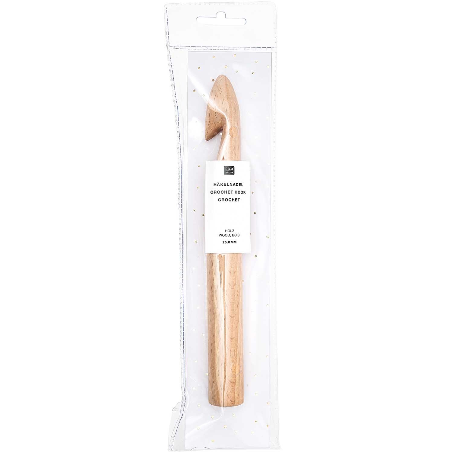 Häkelnadel Holz von Rico Design