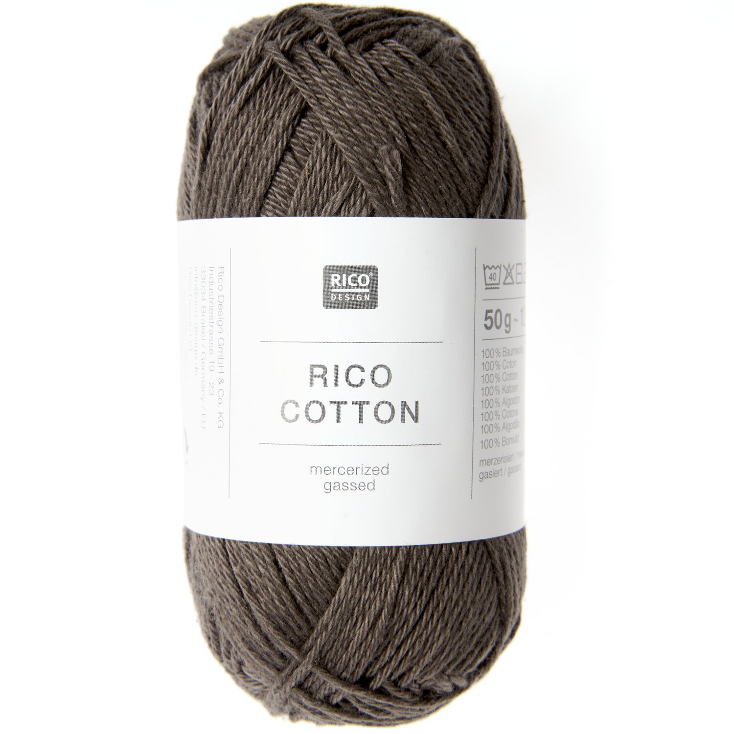 Rico Design Rico Cotton Schokolade