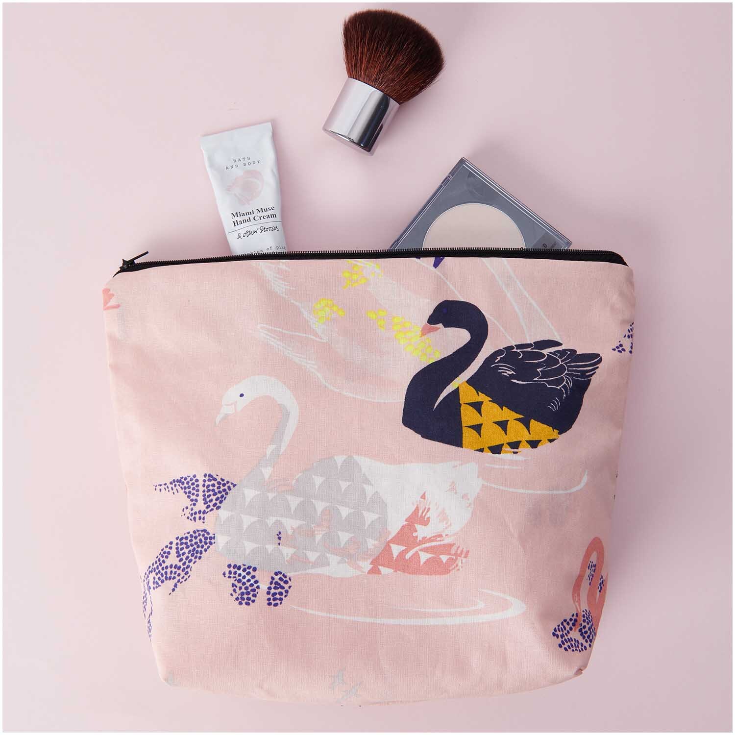 Kosmetiktasche Okina Hana rosa 28x21x9cm Kosmetiktasche Okina Hana rosa 28x21x9cm