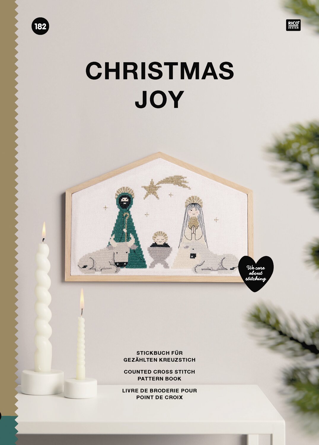 Stickbuch Christmas Joy 182 von Rico Design