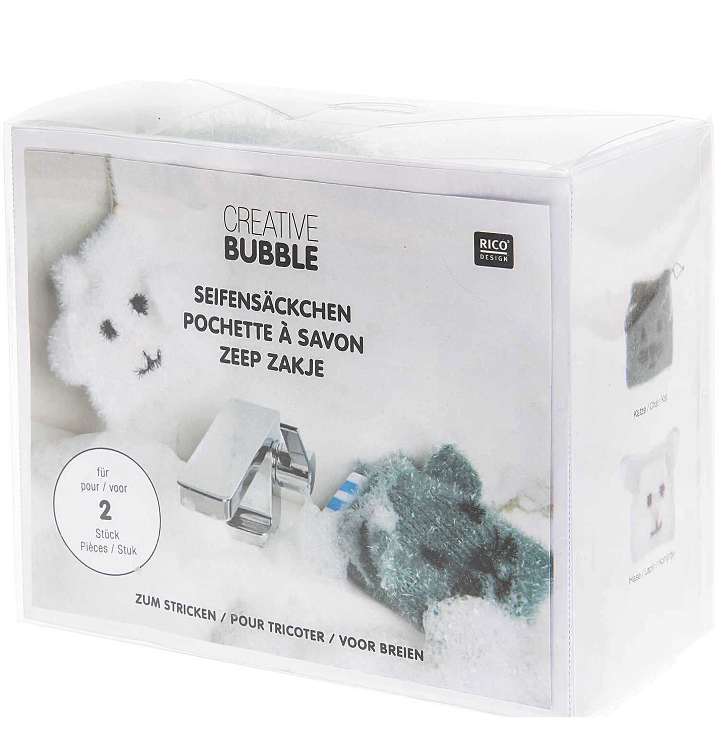 Strickset Creative Bubble Bath Seifensäckchen Strickset Creative Bubble Bath Seifensäckchen