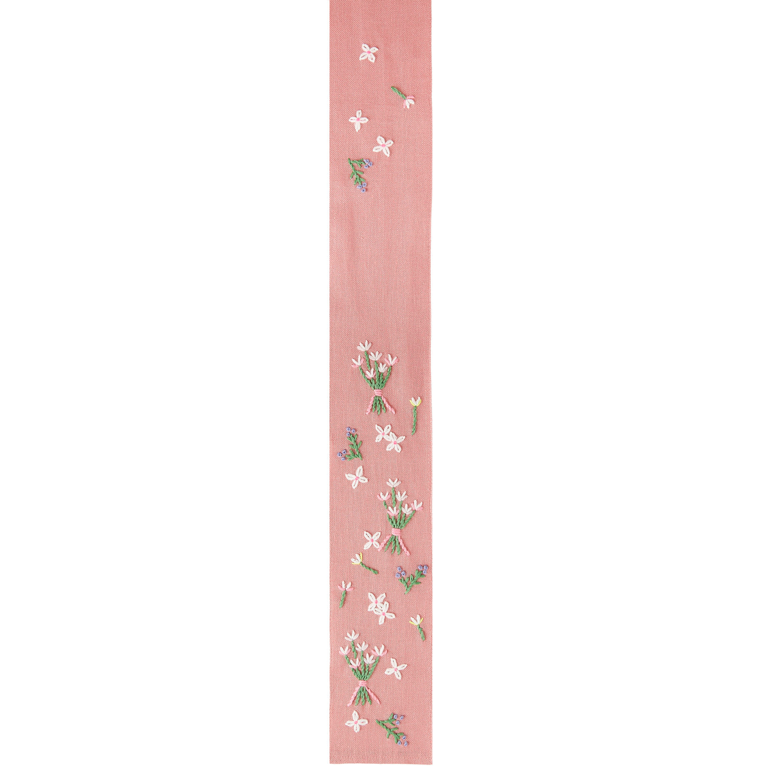 Stickpackung Schleife Frühlingsblümchen vorgezeichnet Stickpackung Schleife Frühlingsblümchen vorgezeichnet