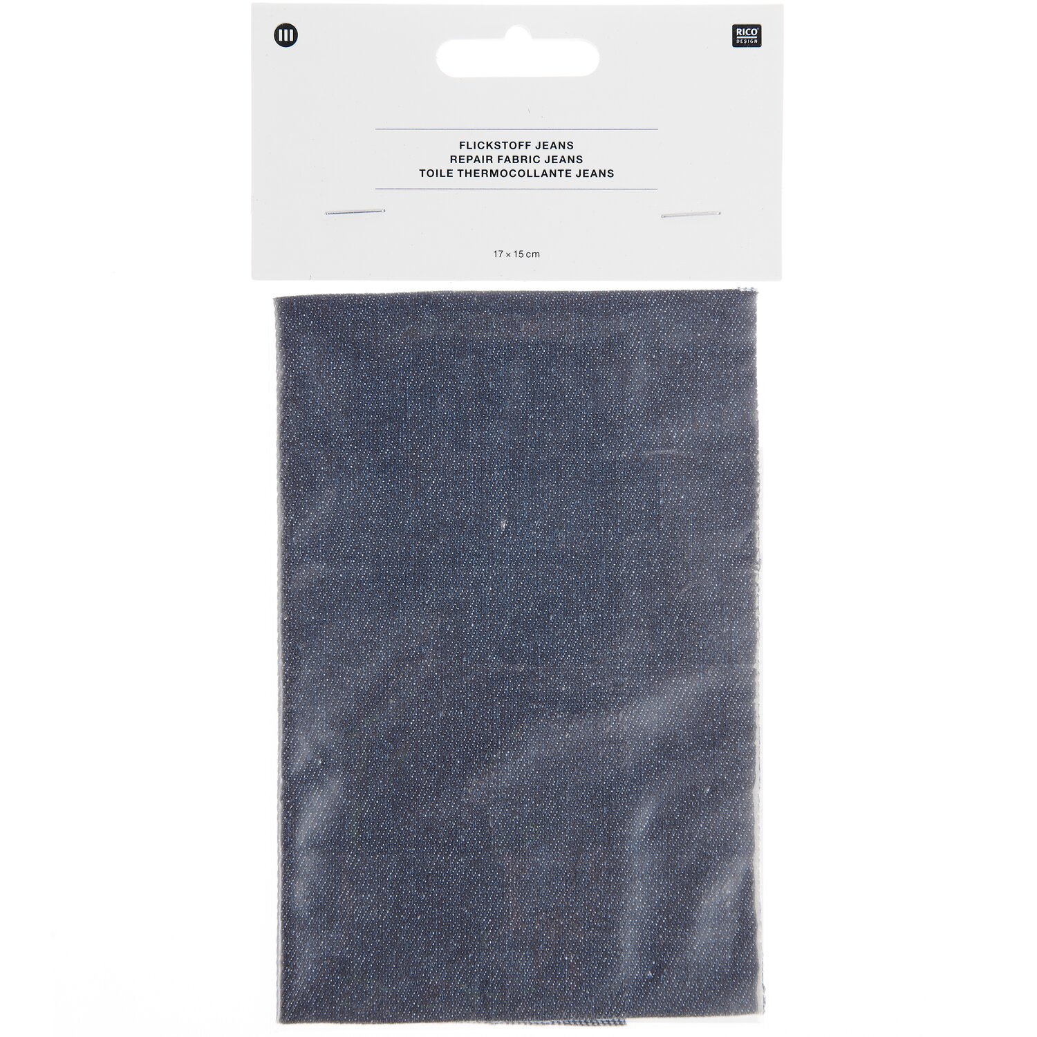 Flickstoff Jeans 17x15cm von Rico Design