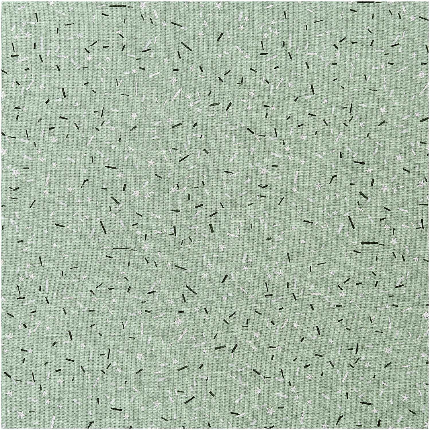 Druckstoff Nostalgic Christmas Streifen grün-metallic 140cm Druckstoff Nostalgic Christmas Streifen grün-metallic 140cm