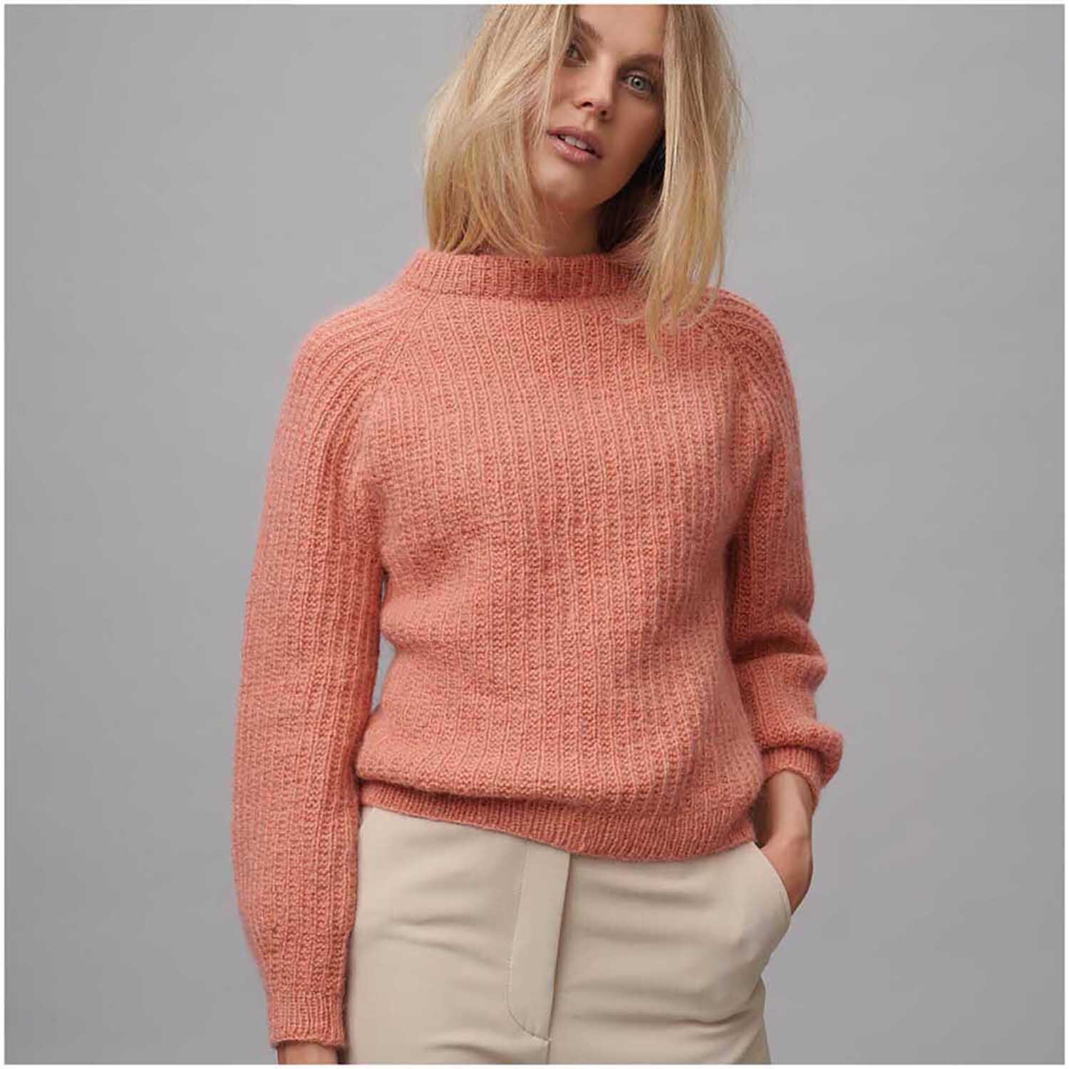Strickset Pullover Modell 01 aus Top Down Knitting Special Nr. 2