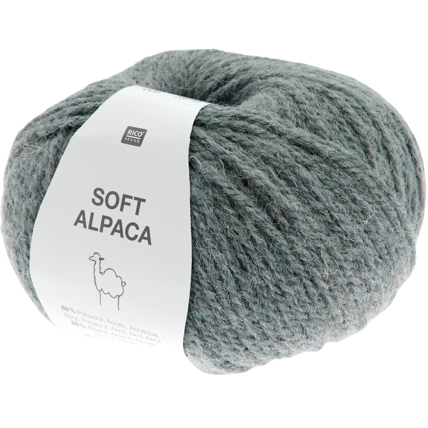 Rico Design Soft Alpaca Blau