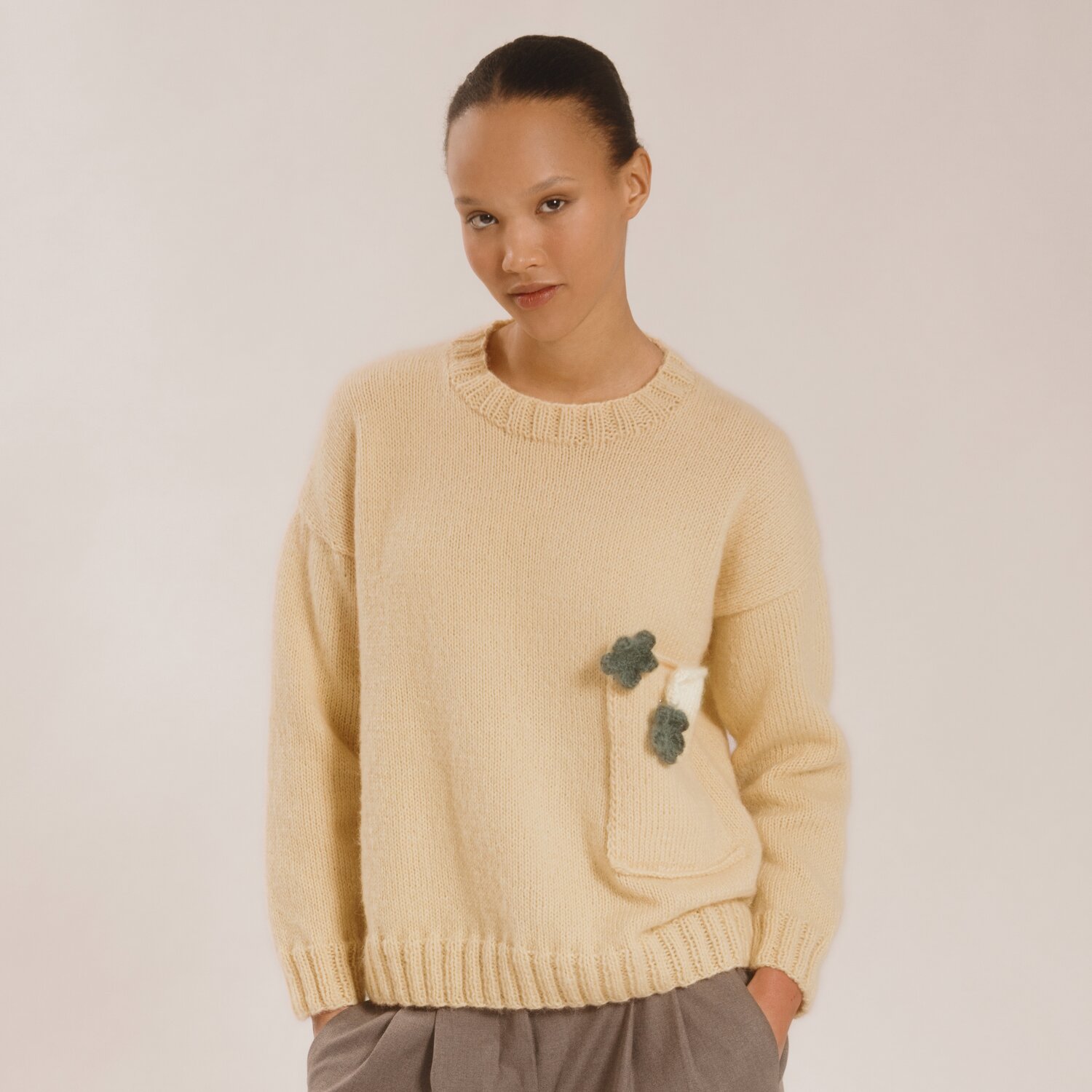 Strickset Pullover Modell 25 aus Made by Me No. 23 von Rico Design