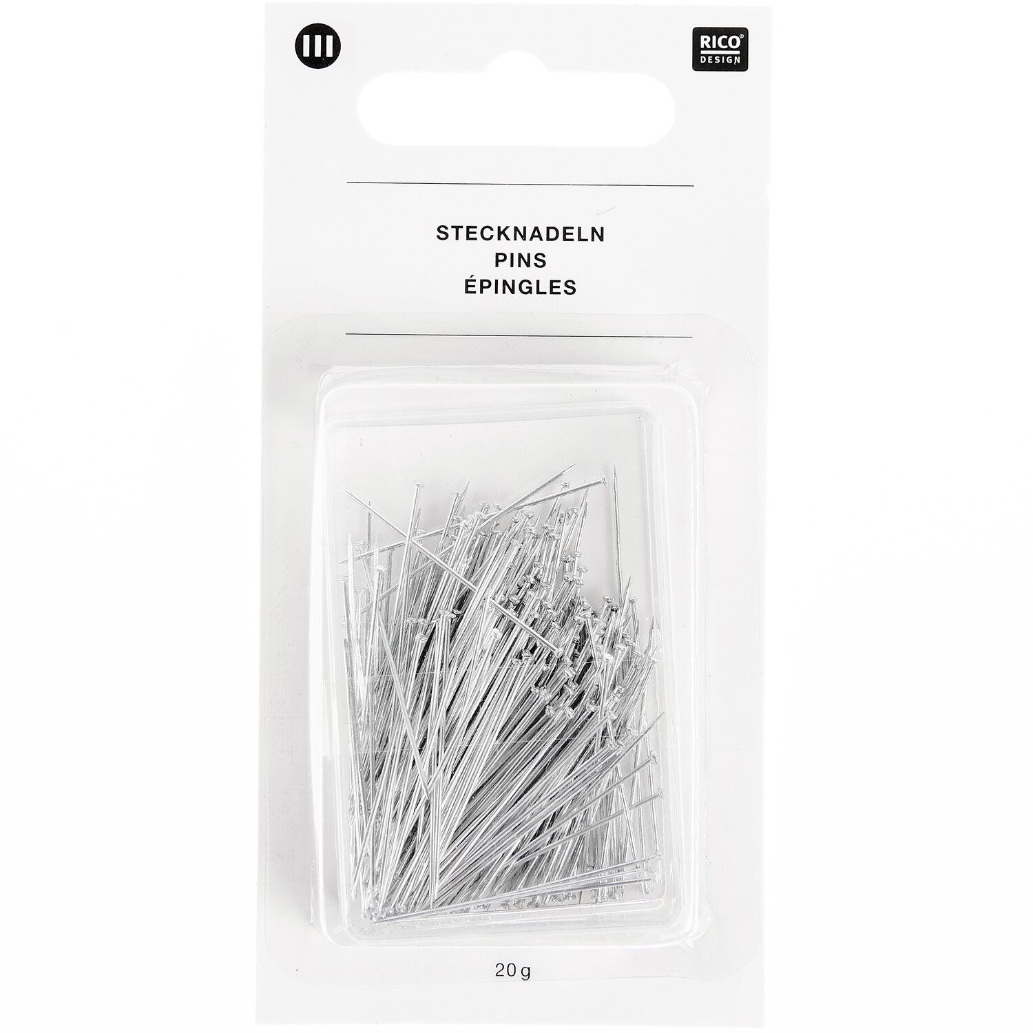 Stecknadeln 20g von Rico Design