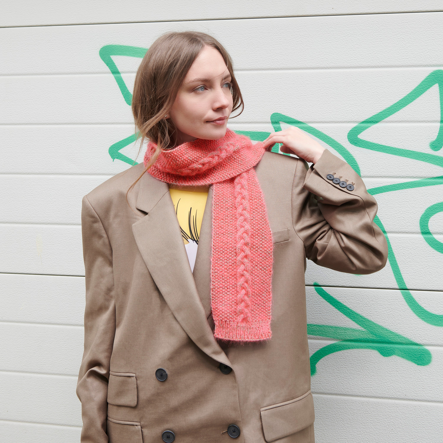 Strickset Mini Tuch Modell 07 aus Mini Tücher Special von Rico Design