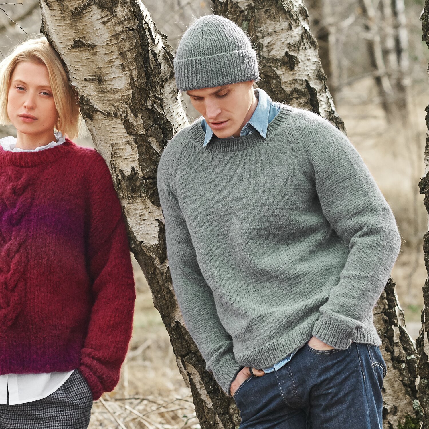Strickset Pullover Herren Modell 18 aus Lovewool No. 21 von Rico Design