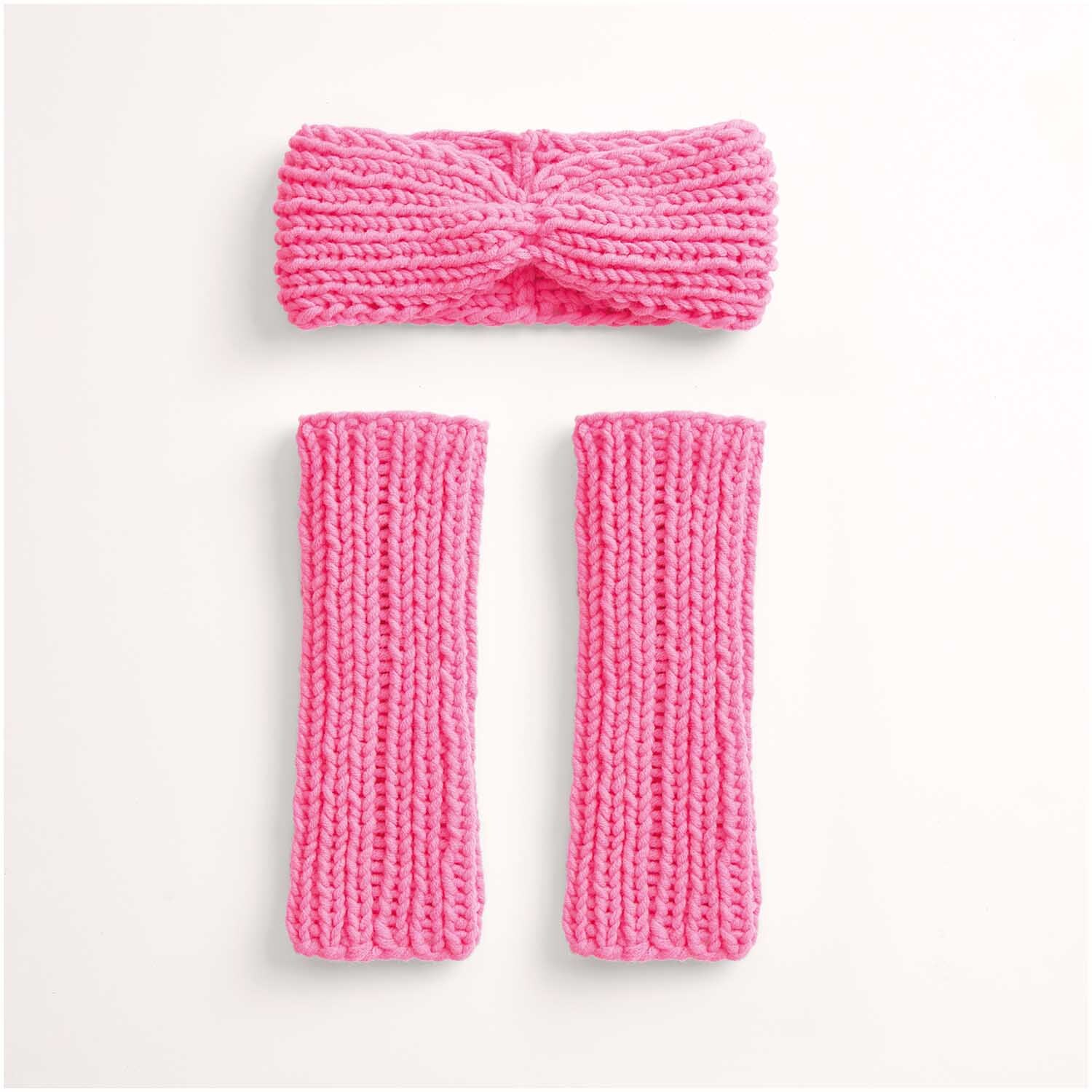 Strickset Stirnband und Stulpen Modell 15 & 16 aus Die Neue Masche Nr. 7