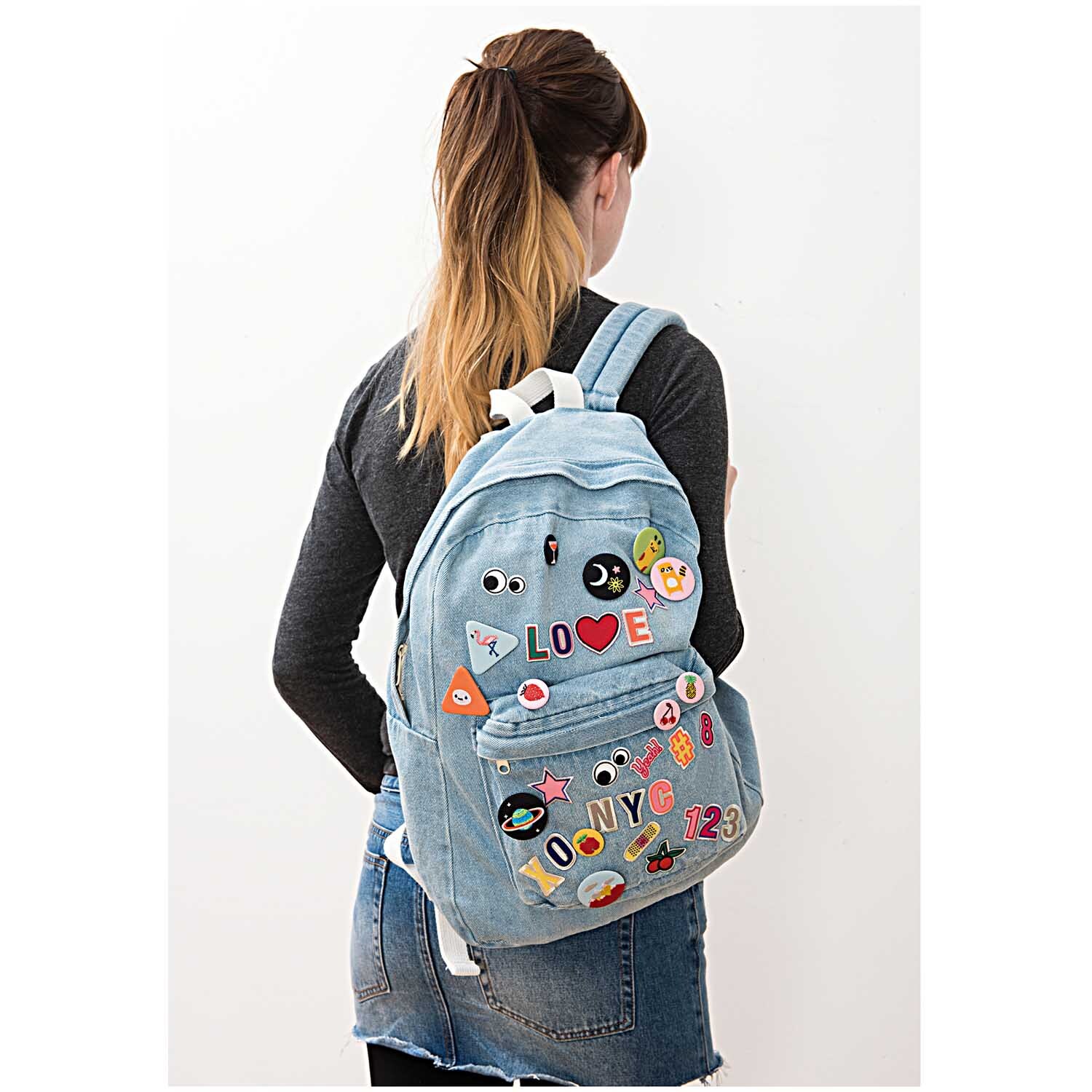 Patch Zahl zum Aufbügeln Zahl 2 von Rico Design