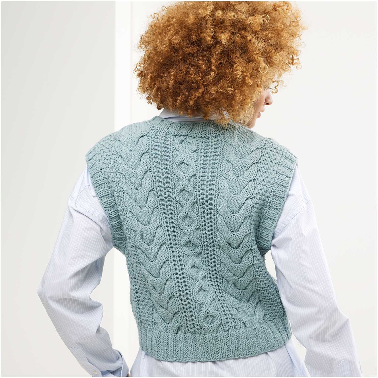 Strickset Pullunder Modell 21 aus Die Neue Masche Nr. 7