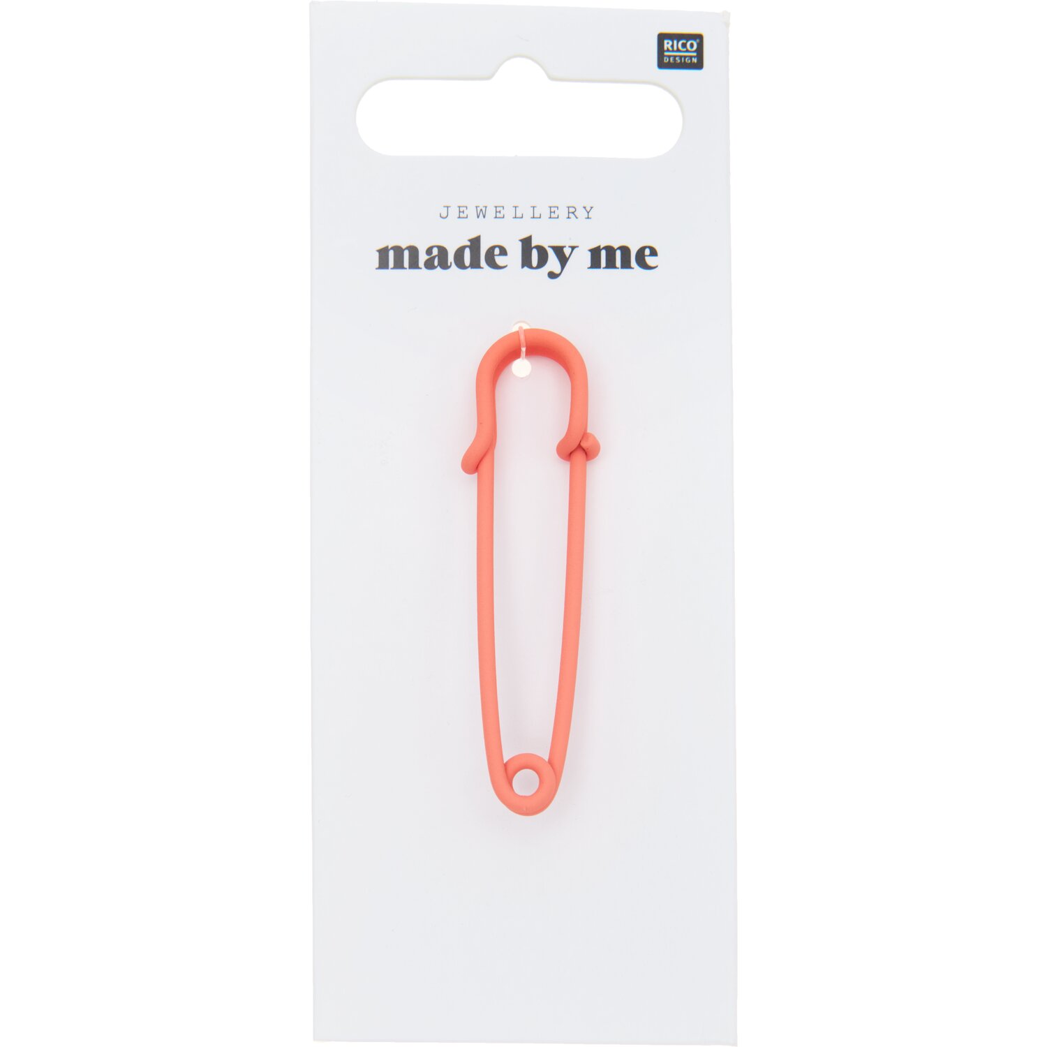 Kiltnadel 5cm 1 Stück Farbe Neon Orange von Rico Design