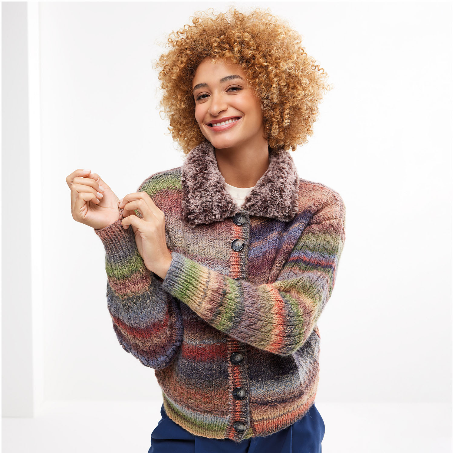 Strickset Jacke Modell 33 aus Die Neue Masche Nr. 8 Strickset Jacke Modell 33 aus Die Neue Masche Nr. 8