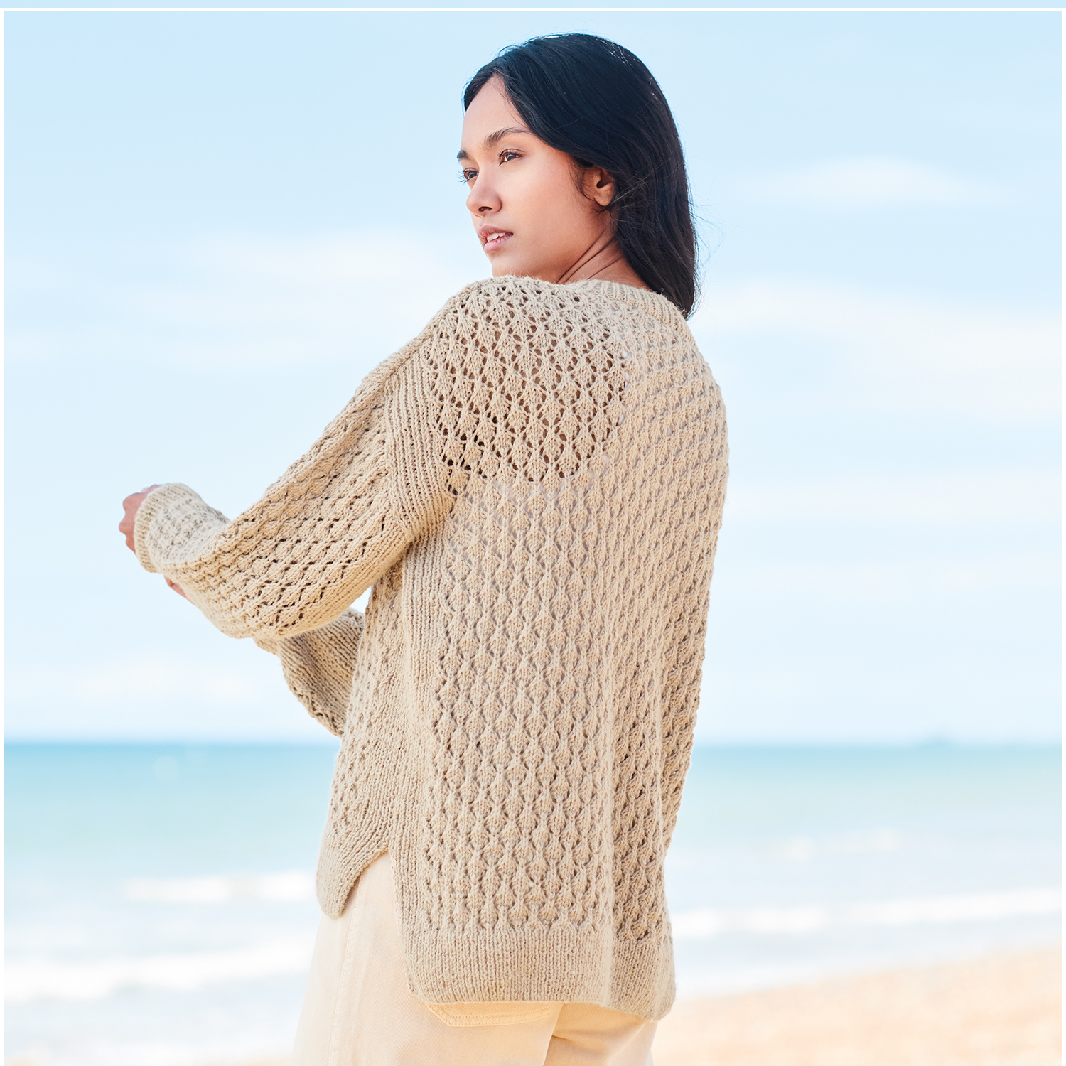 Strickset Jacke Modell 21 aus Lovewool Nr. 18