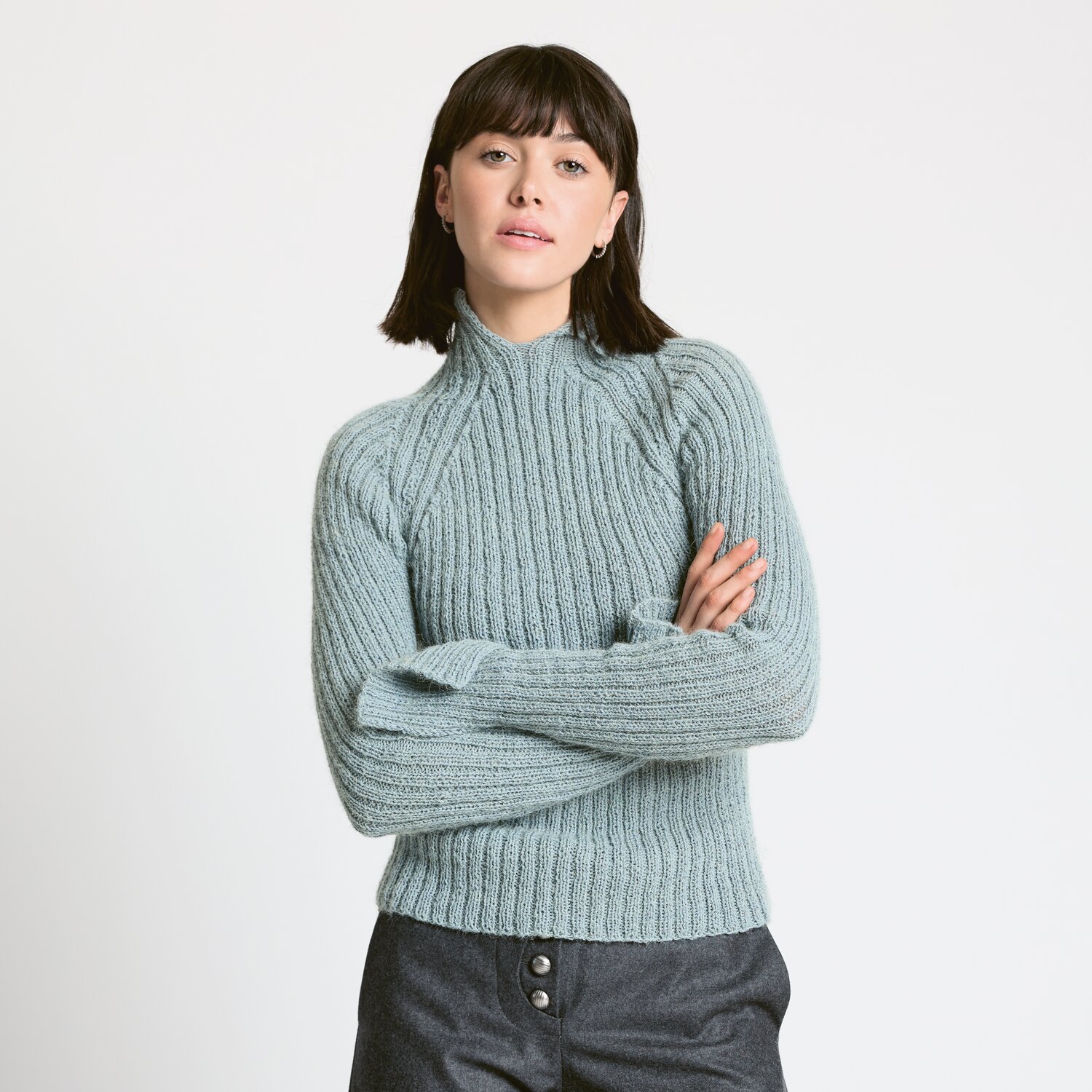 Strickset Pullover Modell 09 aus Luxury Knits - Premium Natural Fibres von Rico Design