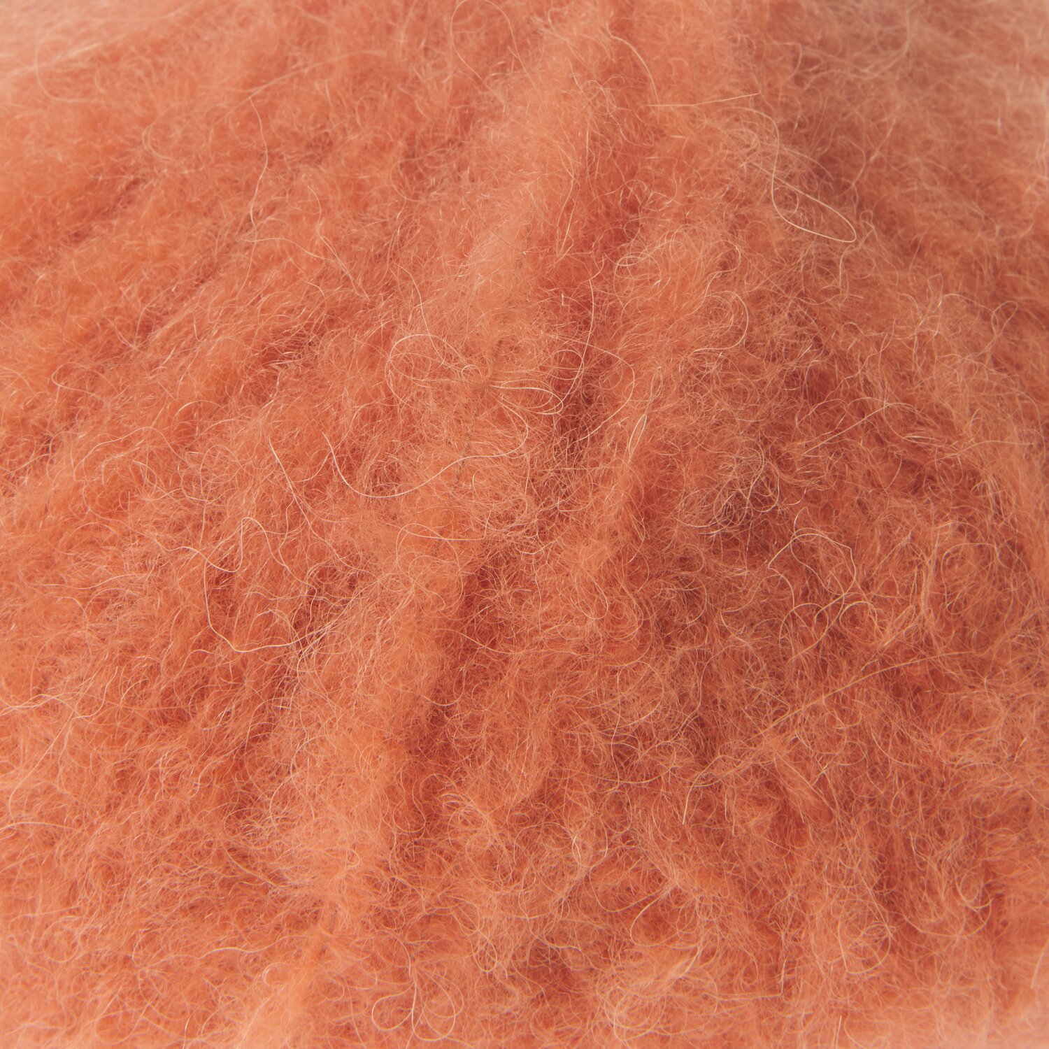 Fashion Alpaca Superfine Heavens Uni, weiches Garn in warmem Orange, ideal für Strickprojekte.