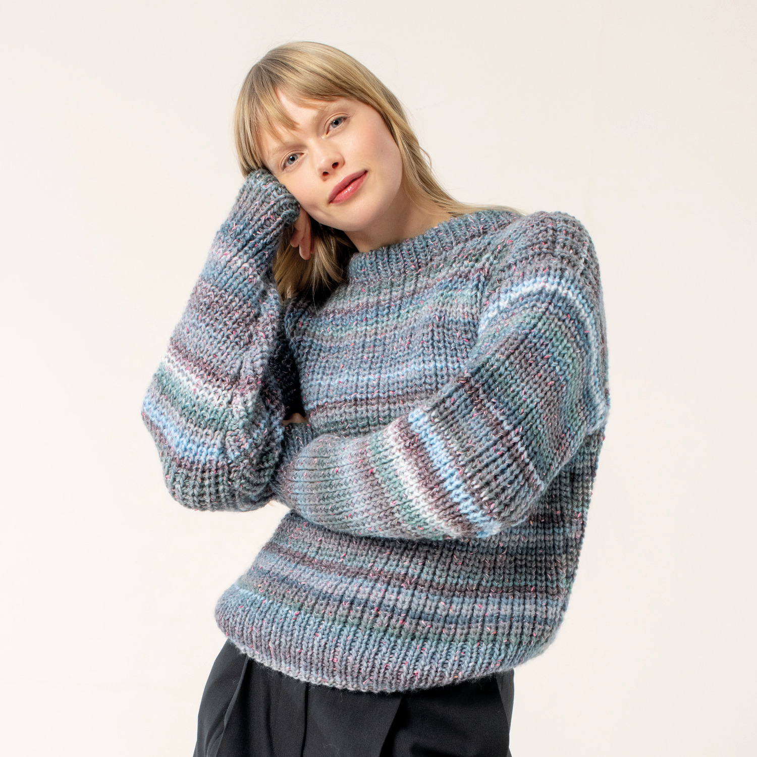Strickset Pullover Modell 10b aus Made by Me No. 19