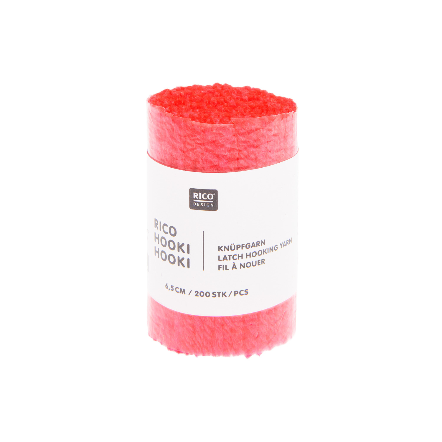 Rico Design Rico Hooki Hooki Knüpfgarn Neonpink