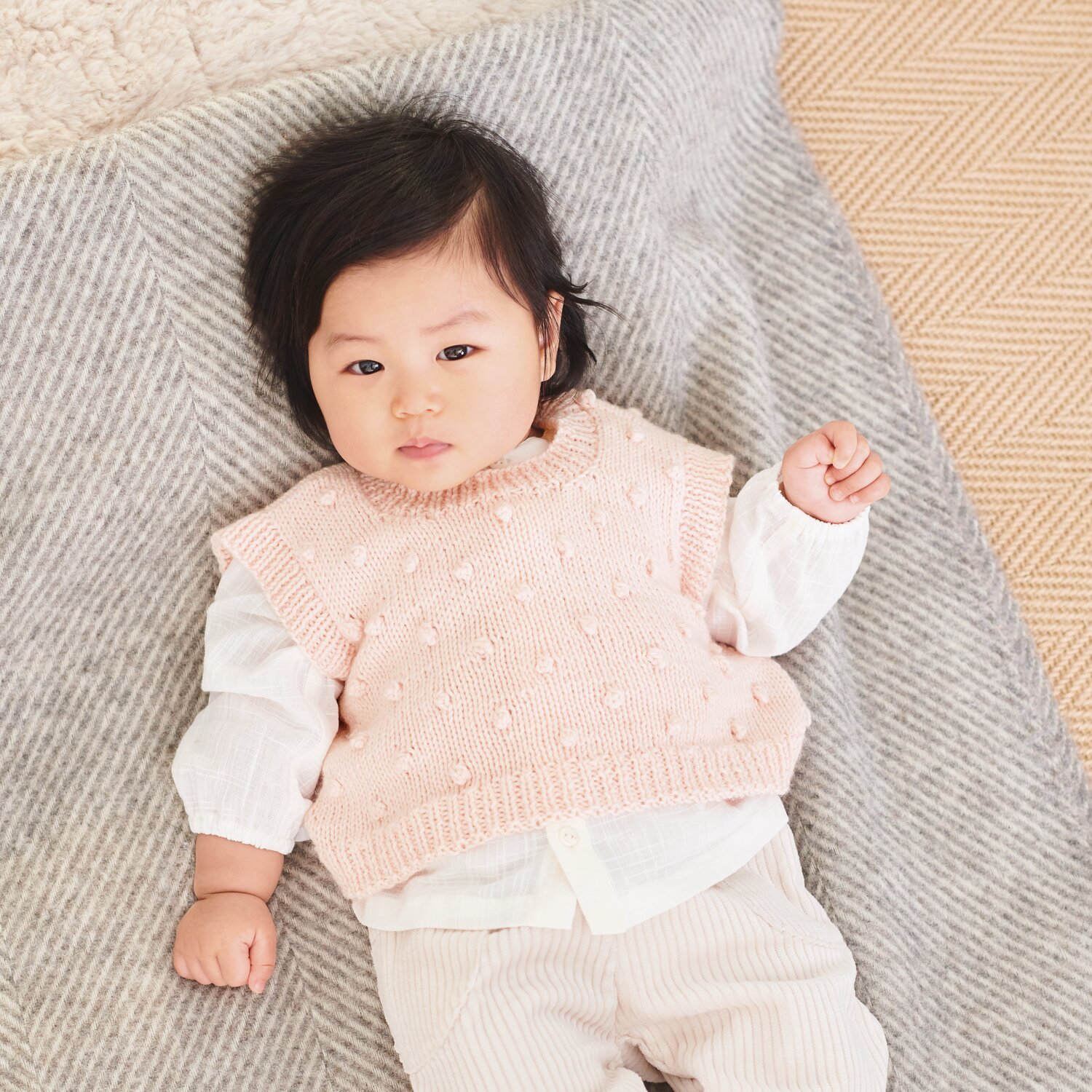 Strickset Top Modell 01 aus Baby 042 von Rico Design Strickset Top Modell 01 aus Baby 042 von Rico Design