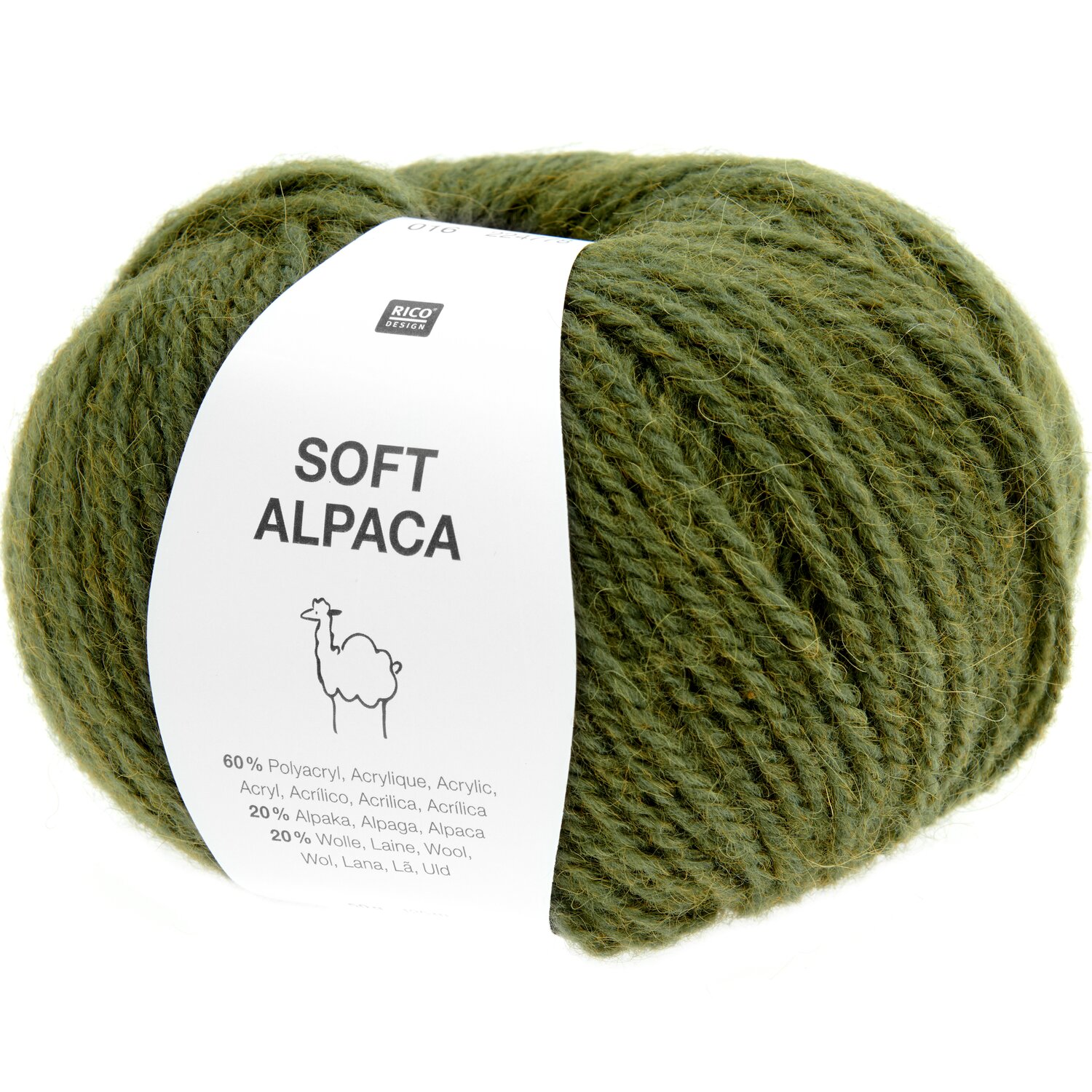 Rico Design Soft Alpaca Oliv