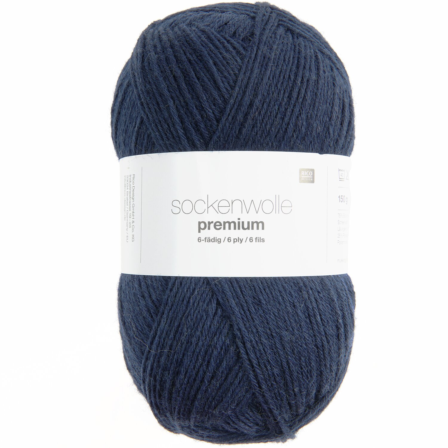 Rico Design Sockenwolle Premium 6-fädig Marine