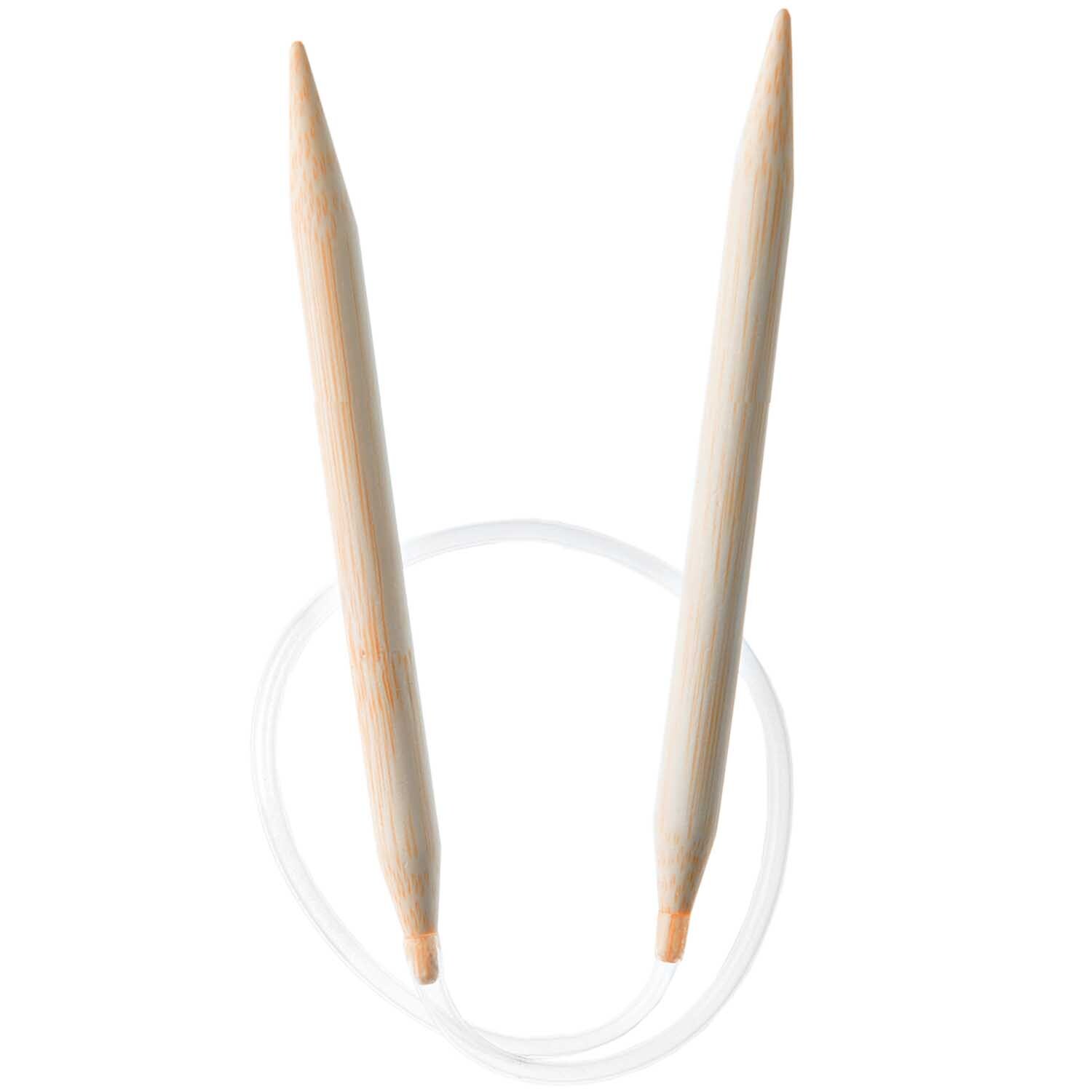 Rico Design Rundstricknadel 40cm Bambus 9,0