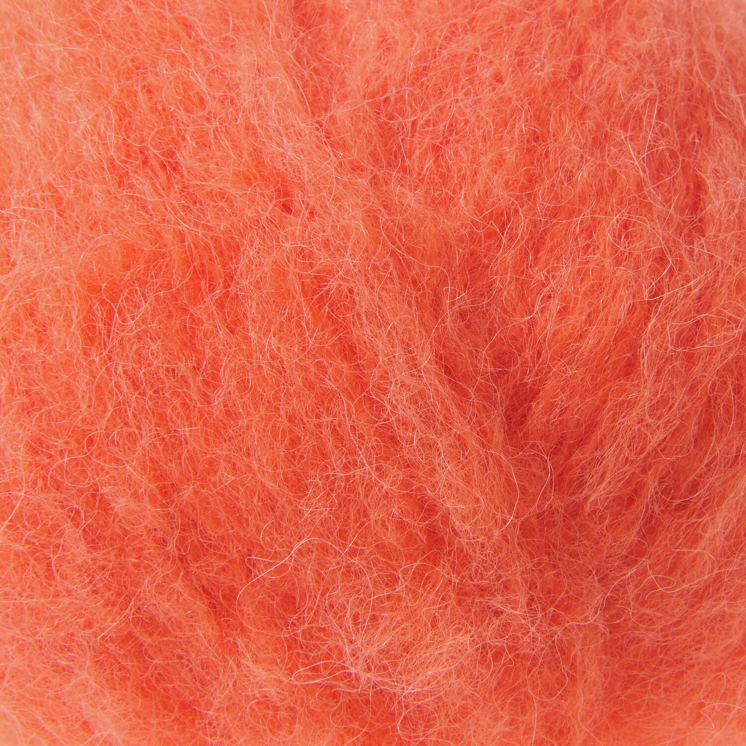 Fashion Light Luxury, weiches Garn in leuchtendem Orange, ideal für Strickprojekte. 50g 130m.