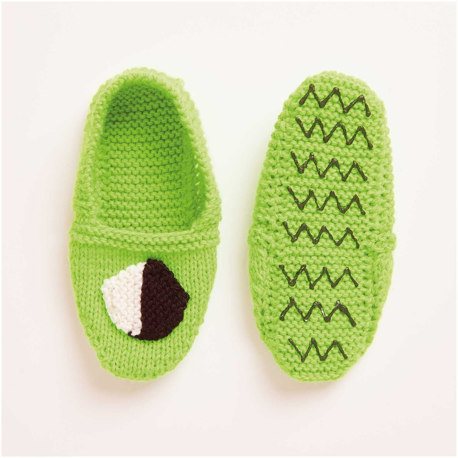 Strickset Hausschuhe Modell 33 aus Kids Nr. 12