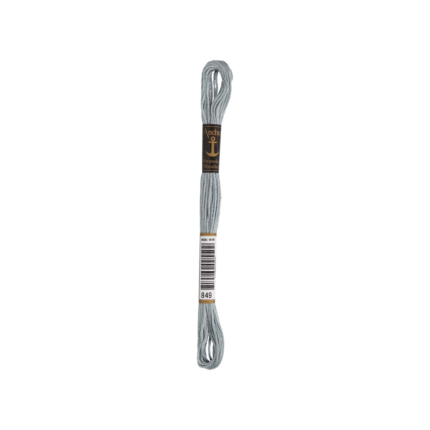 Anchor Coats Sticktwist 8m 00849 Helles Graublau