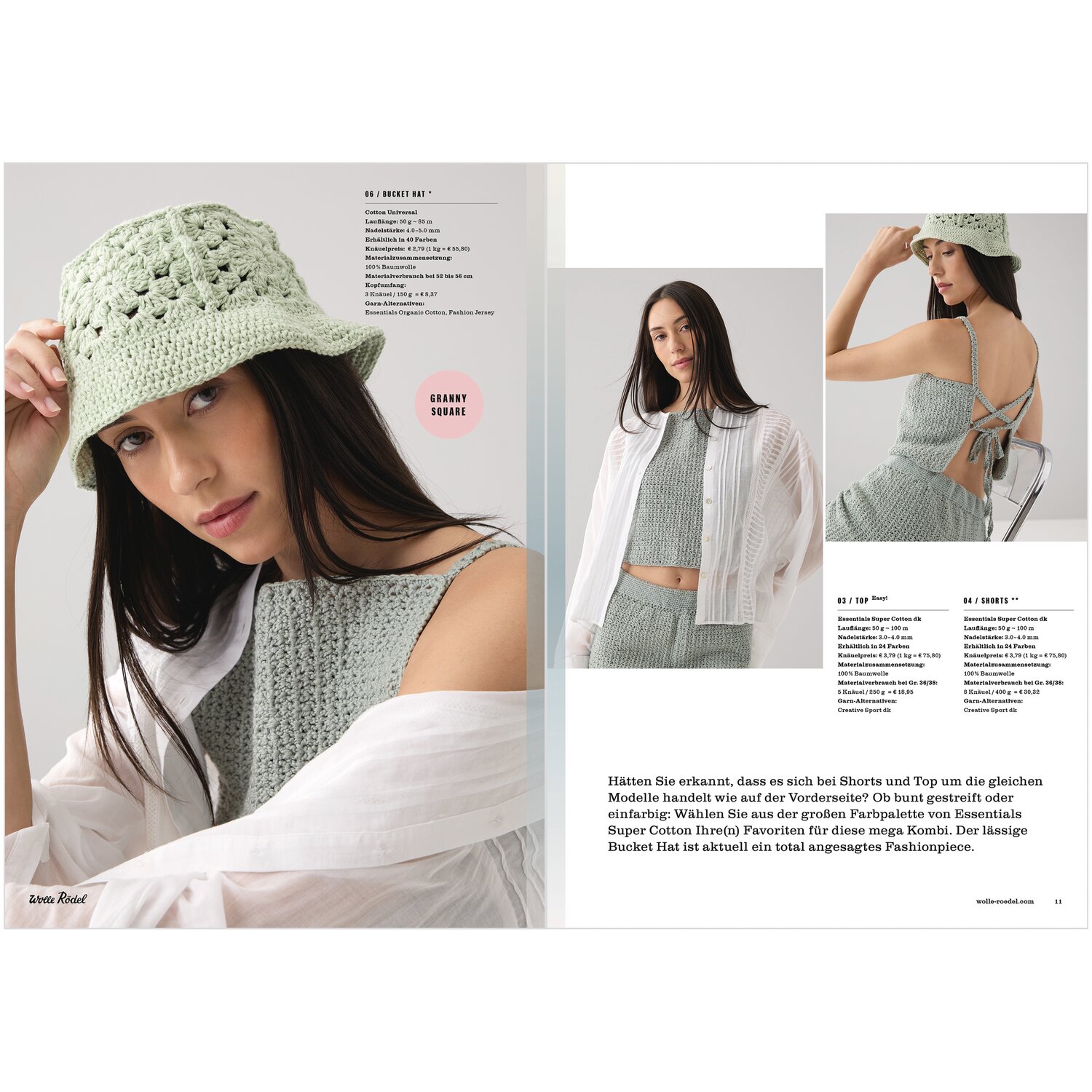 Die Neue Masche No. 15 Frühjahr-Sommer von idee. Creativmarkt